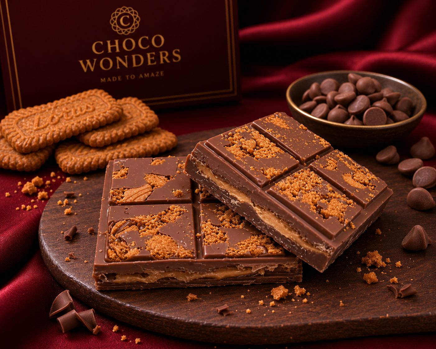 Biscoff Lovers Chocolate Block