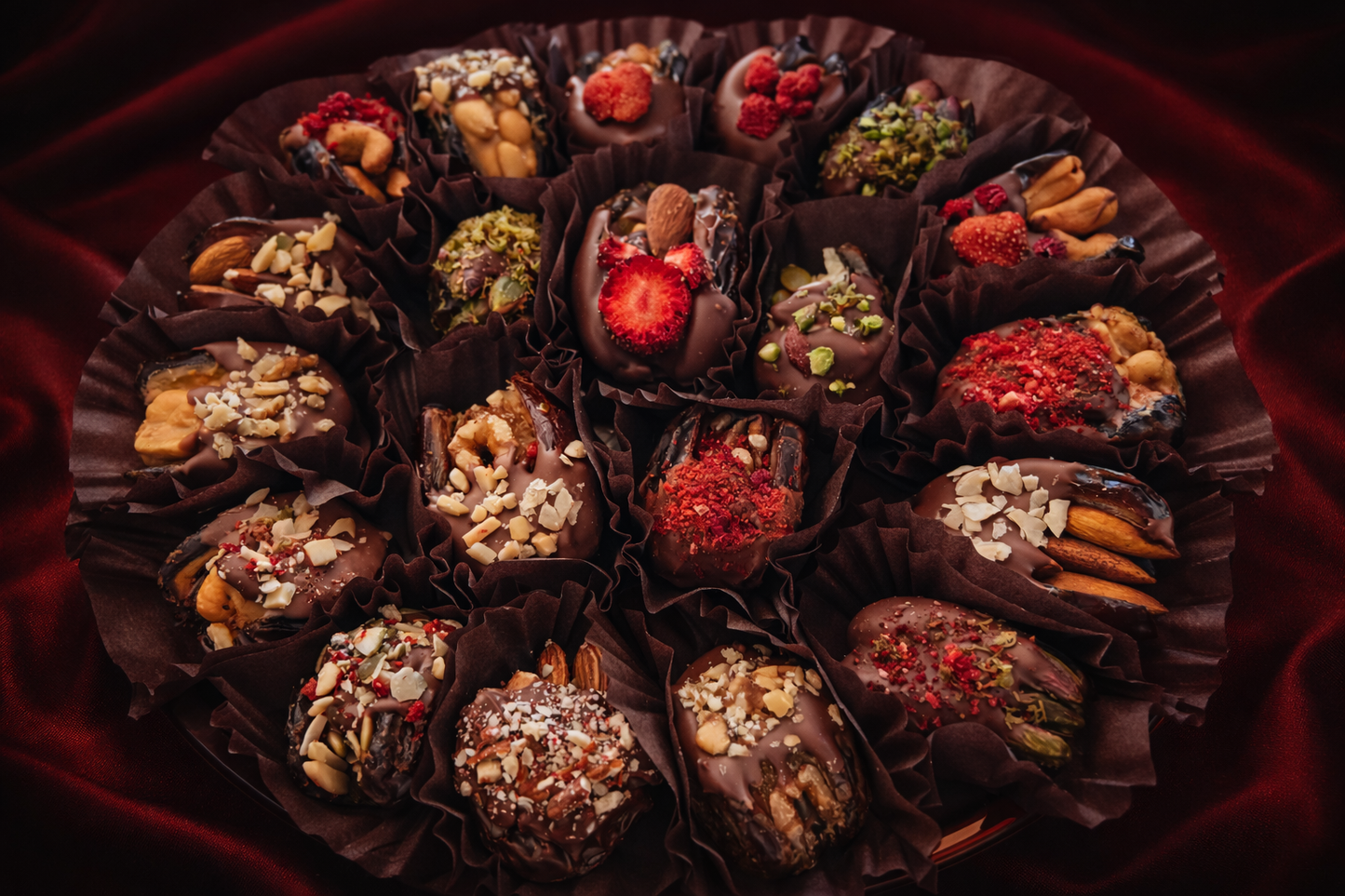 Gourmet Chocolate Date Collection
